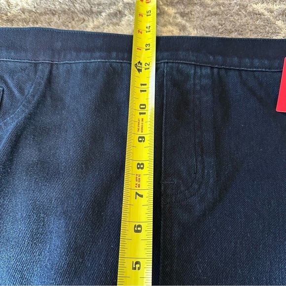 NWT Spanx Cropped High Rise Jean-ish Leggings Twilight Blue Rinse 3X - Picture 8 of 10